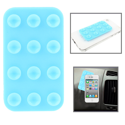 Anti-Slip Mat Super Sticky Pad for Phone / MP4 / MP3 (Baby Blue)